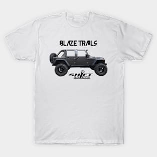 Shift Shirts Blaze Trails - Rubicon Inspired T-Shirt